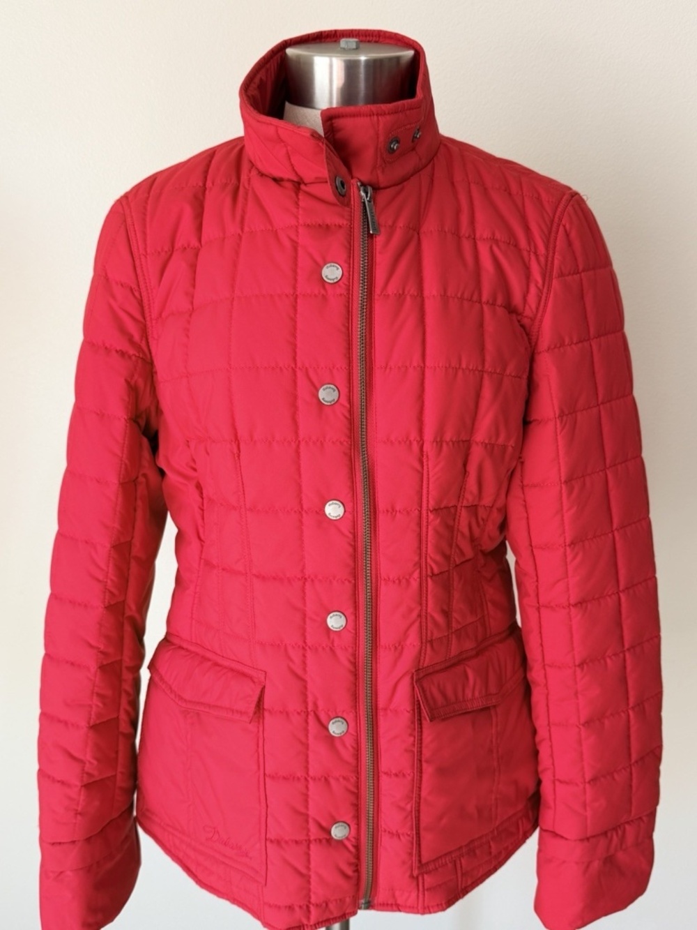 Dubarry of Ireland Red Primaloft Quilted Women's Jacket Size 14